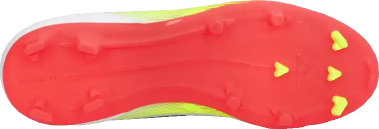 Dětské kopačky lisovky Adidas F50 League FG/MG bílo-červené