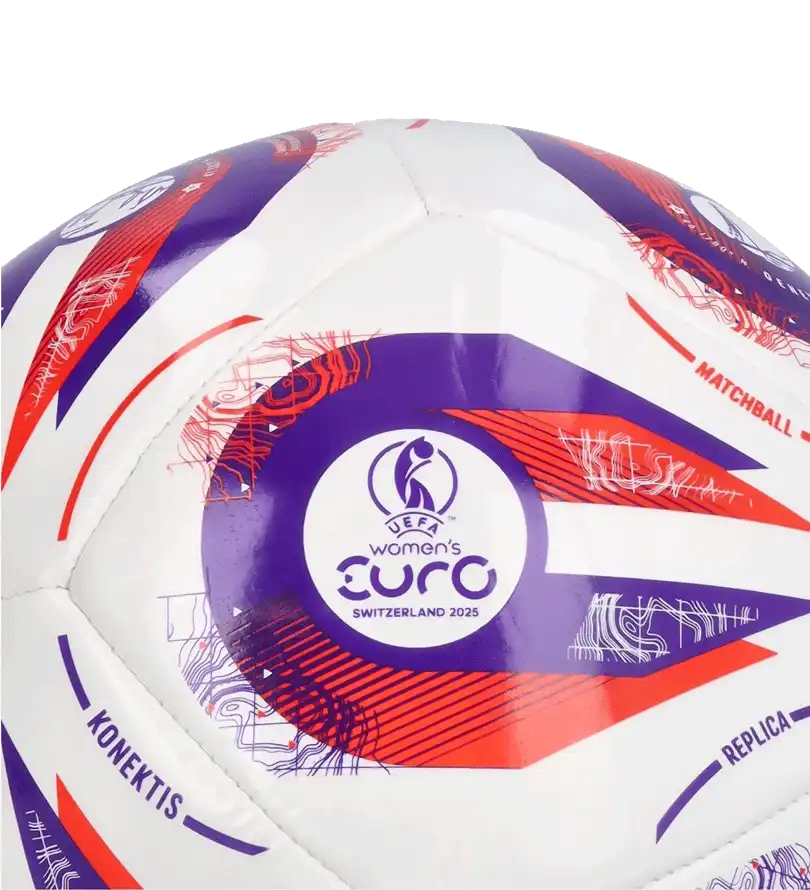Fotbalový míč Adidas Women's EURO 2025 Club velikost 3 bílý