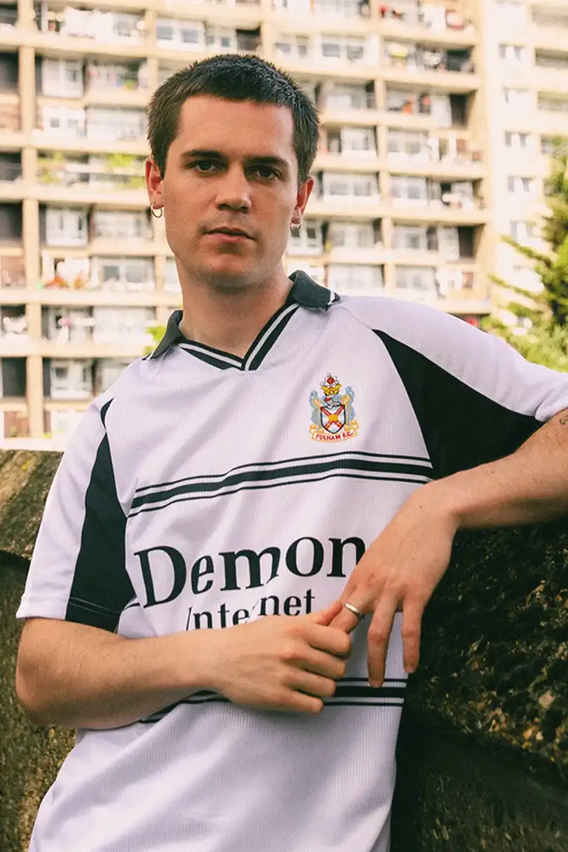Pánský fotbalový retro dres COPA Fulham FC 99/00 bílý