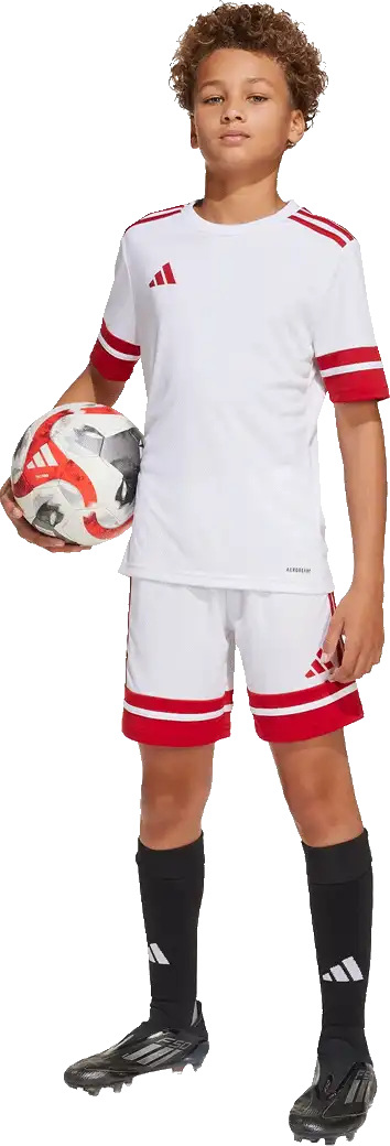 Dětský fotbalový dres Adidas Squadra 25 bílý2