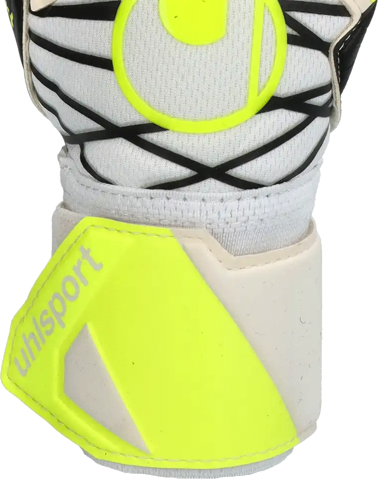 Dětské brankářské rukavice Uhlsport Absolutgrip HN Pro bílo-žluté