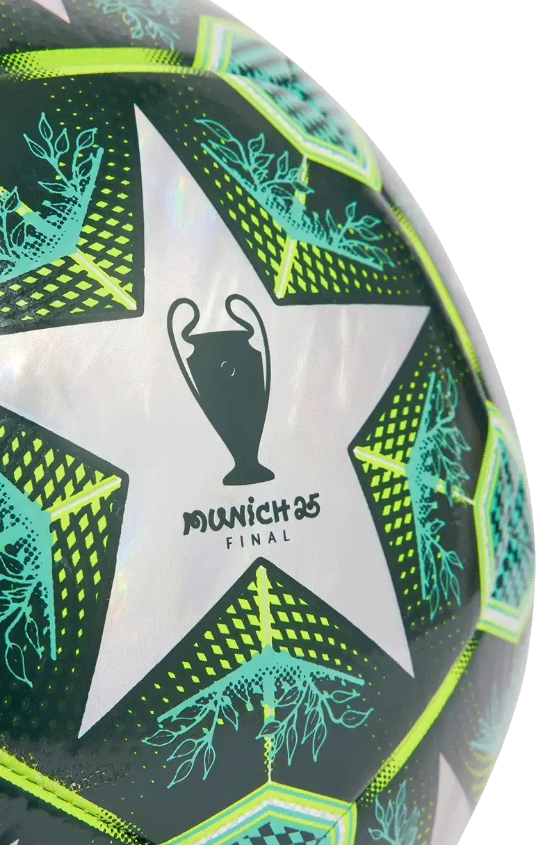 Fotbalový míč Adidas UCL Training Foil 24/25 velikost 5 zelený