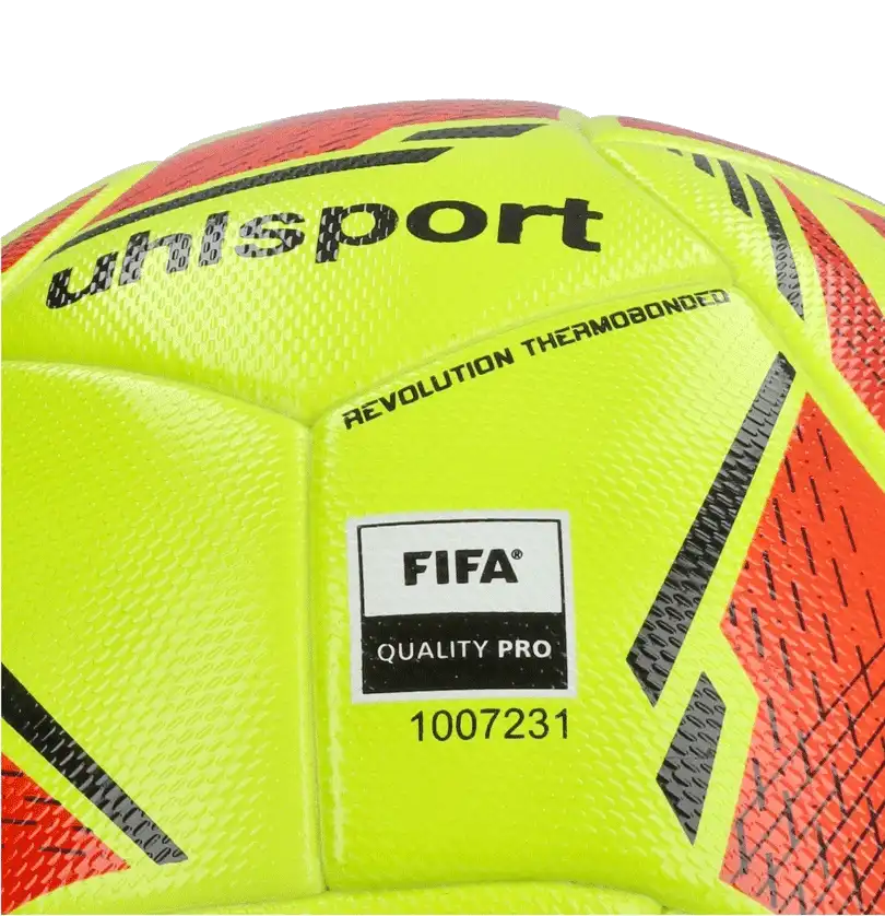 Fotbalový míč Uhlsport Revolution Thermobonded velikost 5 žlutý