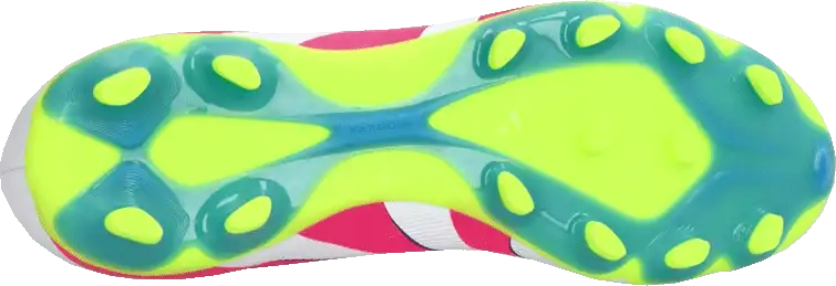 Pánské kopačky lisovky Adidas Predator League MG bílo-růžové