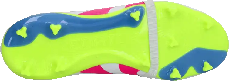 Dětské kopačky lisovky Adidas Predator League FT FG bílo-růžové