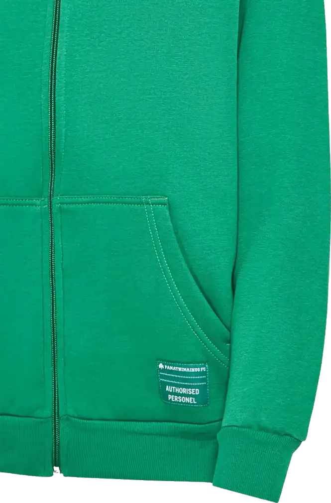 Dětská mikina s kapucí Bodytalk Panathinaikos FC 24/25 zelená
