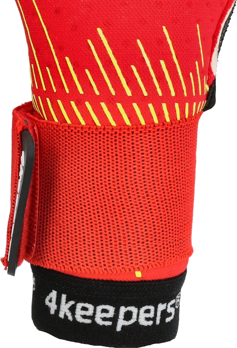 Dětské brankářské rukavice 4keepers Neo Lava RF2G červené