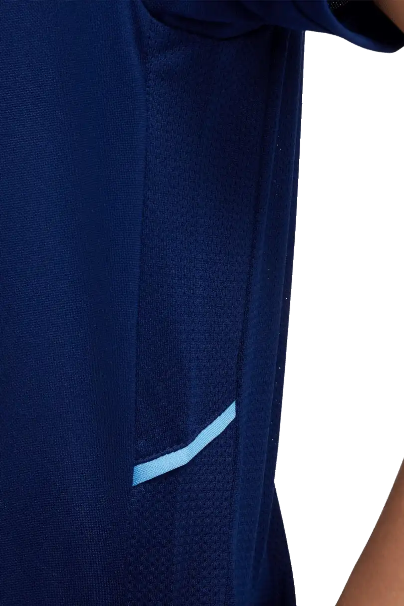 Dětské fotbalové tričko Nike Erling Haaland modré
