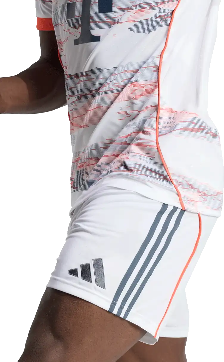 Pánské venkovní fotbalové šortky Adidas FC Bayern 25/26 bílé