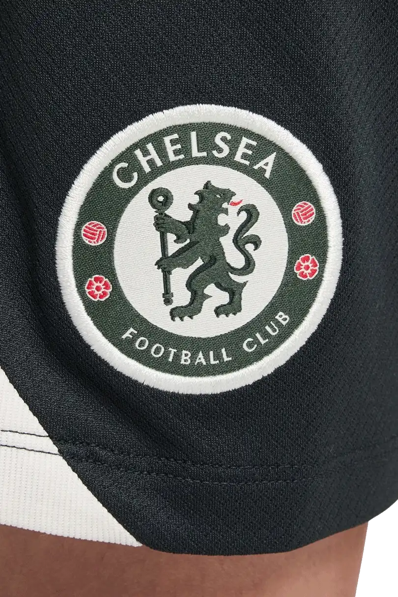 Dětské fotbalové šortky Nike Chelsea FC 25/26 Strike šedé