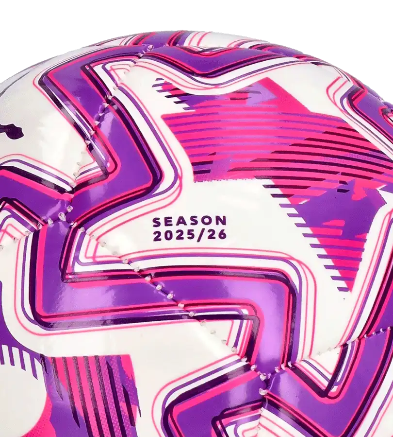 Fotbalový míč Puma Orbita Premier League 25/26 velikost 1 Mini bílý