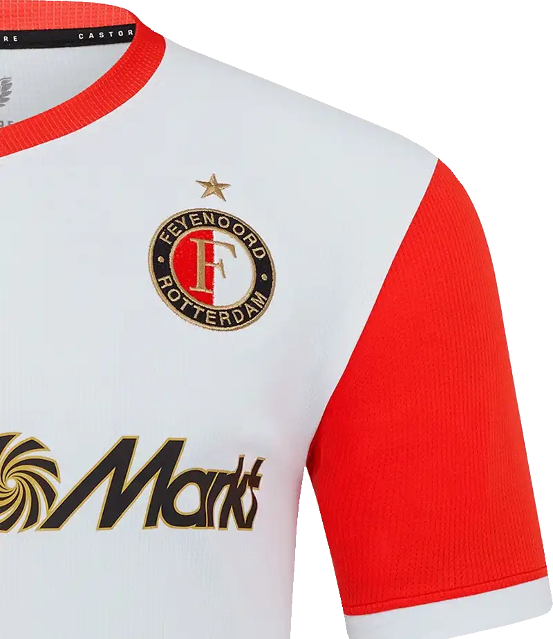 Pánský domácí dres Castore Feyenoord Rotterdam 25/26 bílo-červený