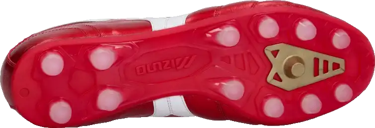 Pánské kopačky lisovky Mizuno Morelia II 40th Pro FG červené