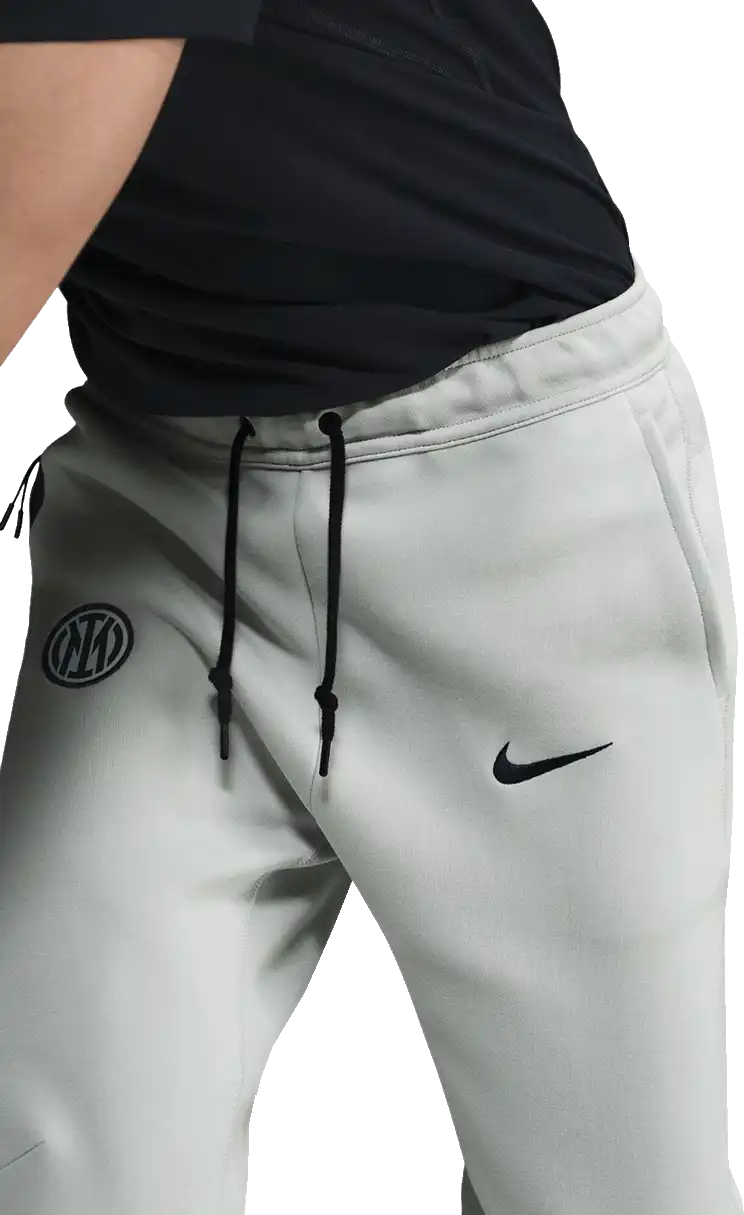 Pánské flísové kalhoty Nike Inter Milán 25/26 Tech Fleece šedé
