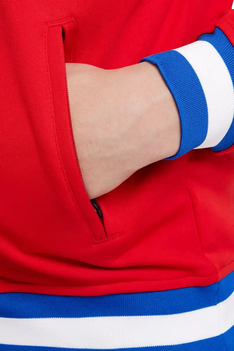 Dětská fotbalová bunda Nike Atletico Madrid 25/26 Academy Pro červená