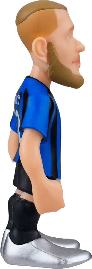 Sběratelská figurka Minix Inter Milan Federico Dimarco 12 cm modro-černá