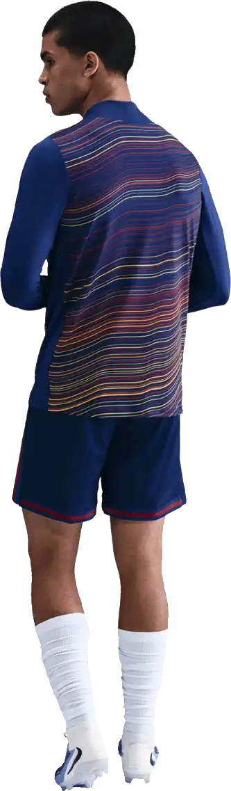 Pánská předzápasová mikina Nike FC Barcelona 25/26 Academy Pro vícebarevná