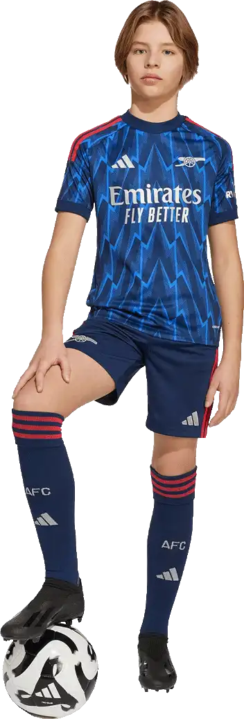 Dětský venkovní fotbalový dres Adidas Arsenal FC 25/26 modrý