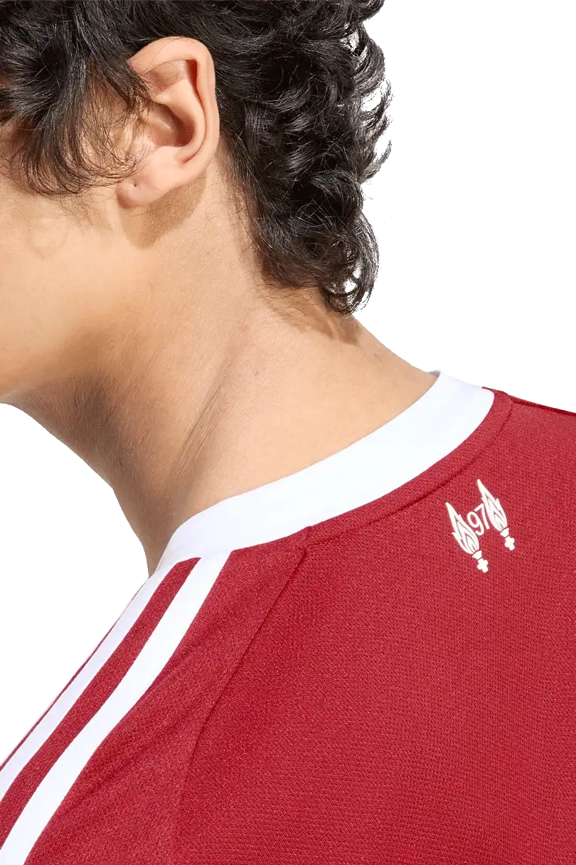 Pánský domácí dres dlouhý rukáv Adidas Liverpool FC 25/26 červený
