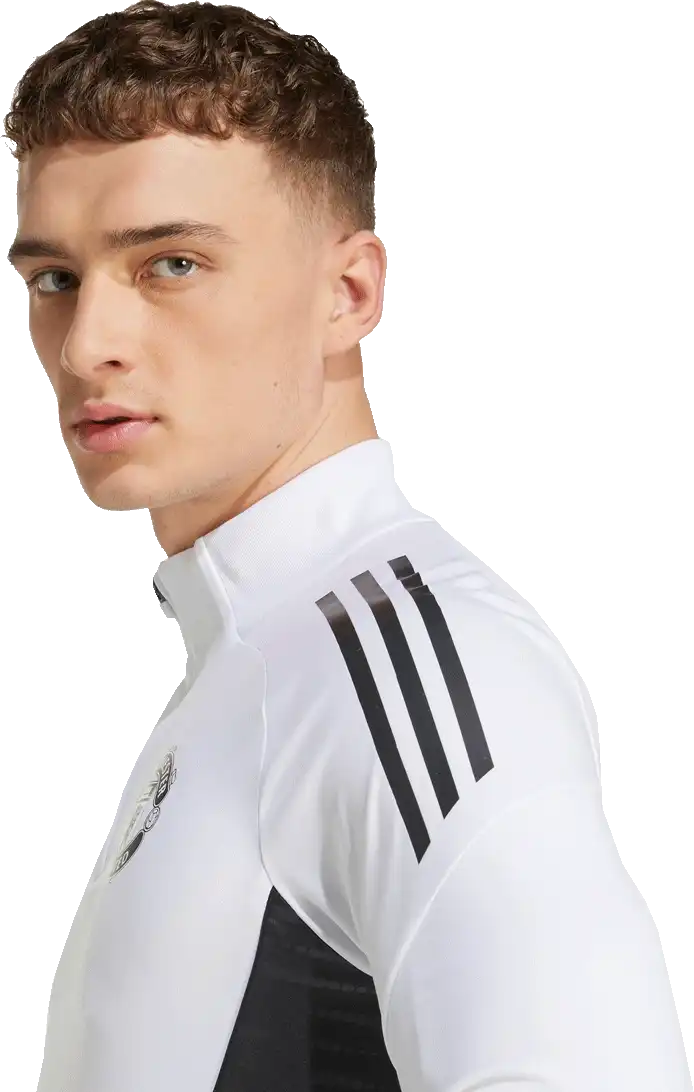 Pánský tréninkový top Adidas Manchester United 25/26 bílý