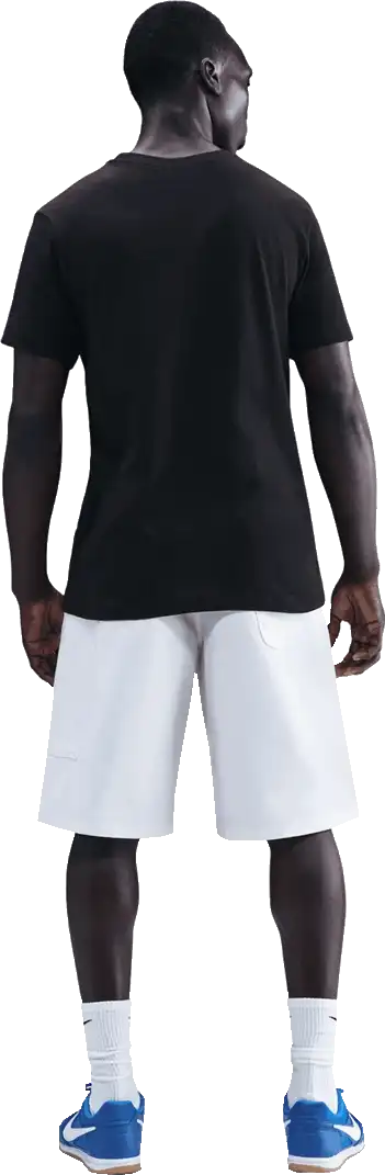 Pánské tričko s krátkým rukávem Nike PSG 25/26 Crest Tee černé