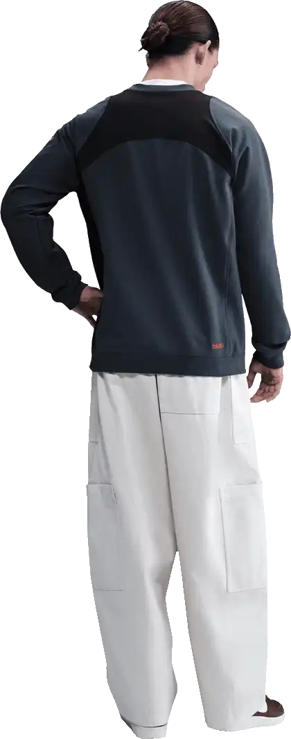 Pánská mikina Nike Inter Milán 25/26 Total 90 Crew šedá