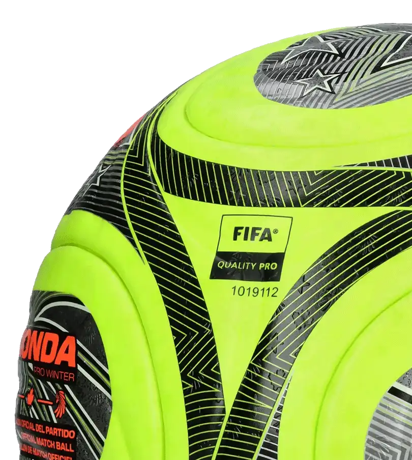 Fotbalový míč Adidas Trionda World Cup 2026 Pro Winter velikost 5 žlutý