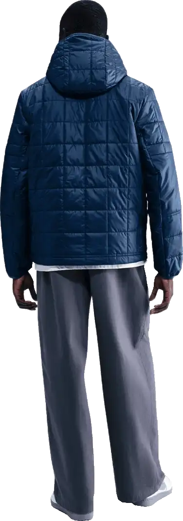 Pánská bunda s kapucí Nike Chelsea FC 25/26 Synthetic Fill modrá