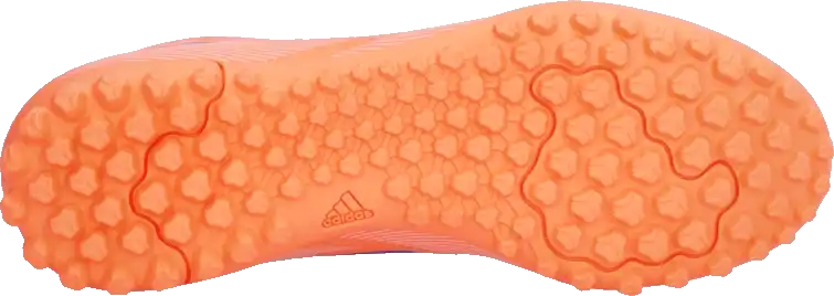 Dětské kopačky turfy Adidas F50 Club TF oranžové