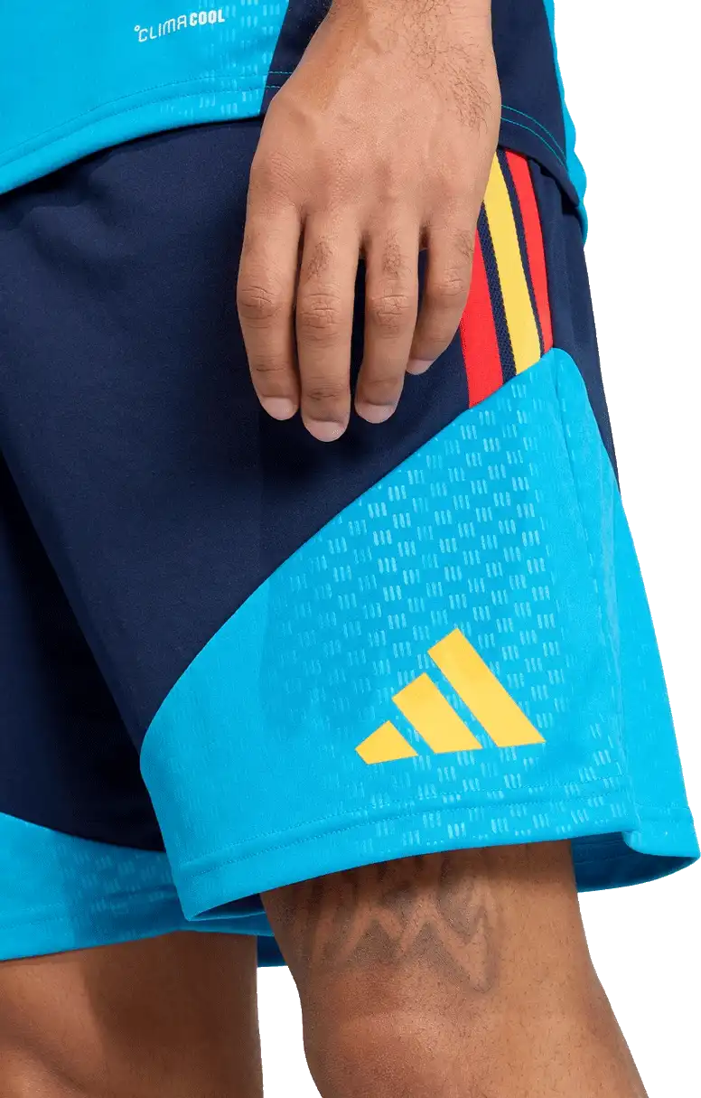 Pánské tréninkové šortky Adidas Španělsko 2026 modré