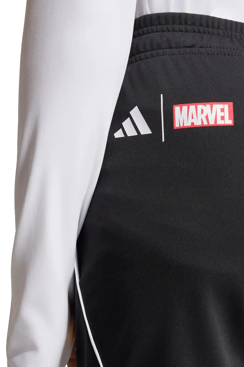 Dětské kalhoty Adidas Real Madrid x Marvel 25/26 Competition černé