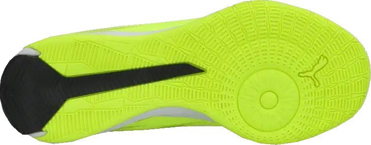 Dětské sálové kopačky Puma Ultra 6 Match+ Mid IT limetka