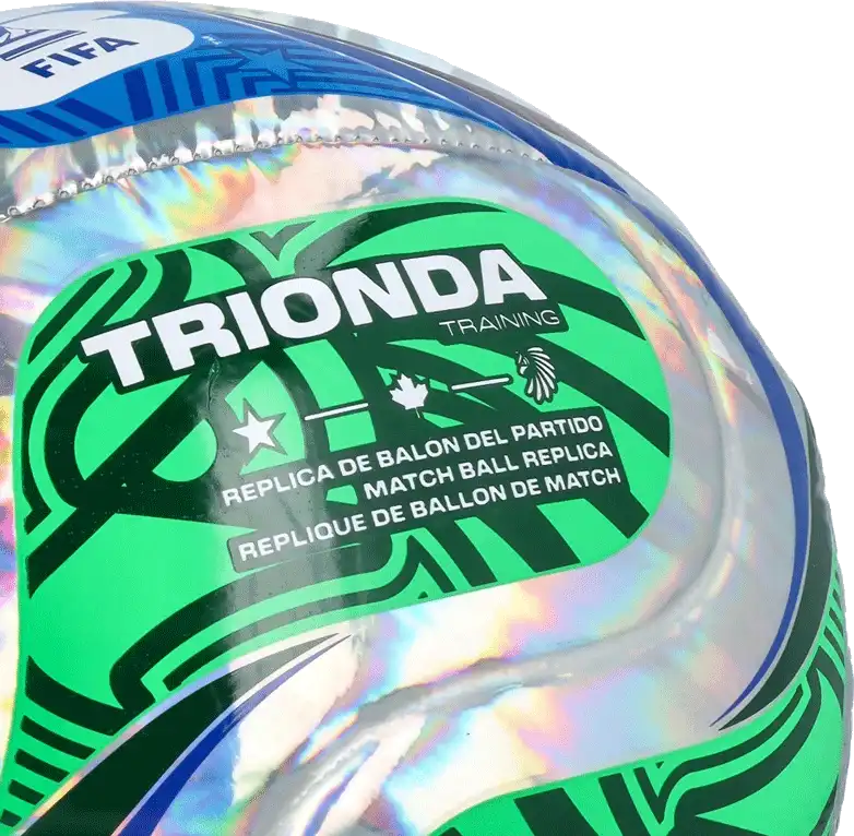 Fotbalový míč Adidas Trionda World Cup 2026 Training Foil velikost 4 vícebarevný