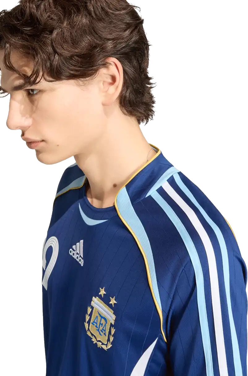 Pánský venkovní fotbalový dres Adidas Argentina 2026 Messi modrý