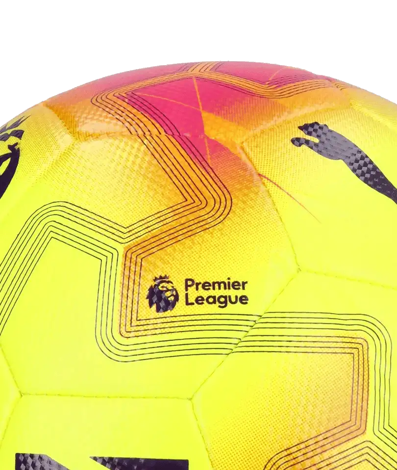 Fotbalový míč Puma Orbita Cup Lights Premier League velikost 4 žlutý