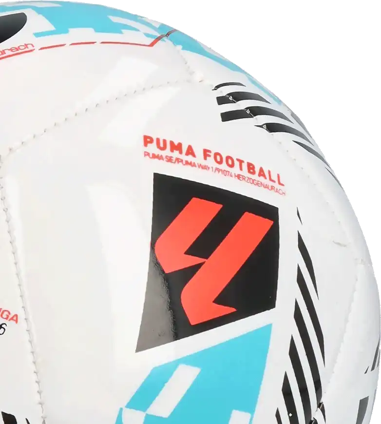 Fotbalový míč Puma Orbita La Liga 1 velikost 1 Mini bílý