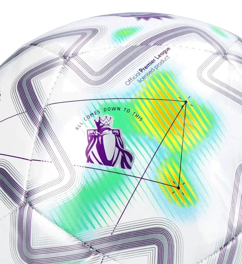 Fotbalový míč Puma Orbita Play Thrill Premier League velikost 4 bílý