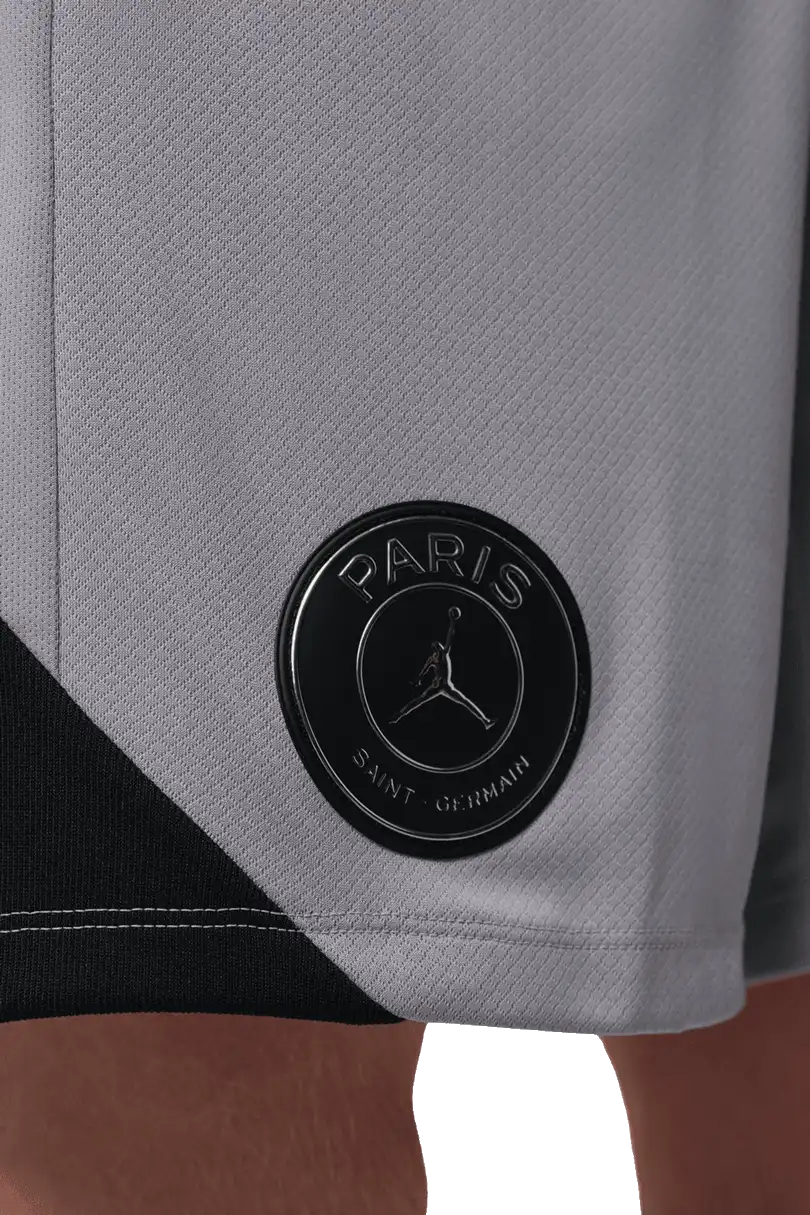 Dětské fotbalové šortky Nike PSG 25/26 Strike Night Edition šedé