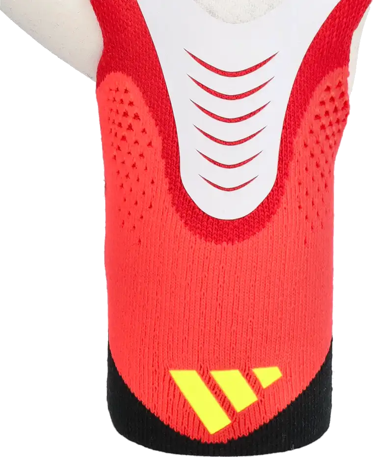 Pánské brankářské rukavice Adidas Predator Pro Hybrid bílo-červené