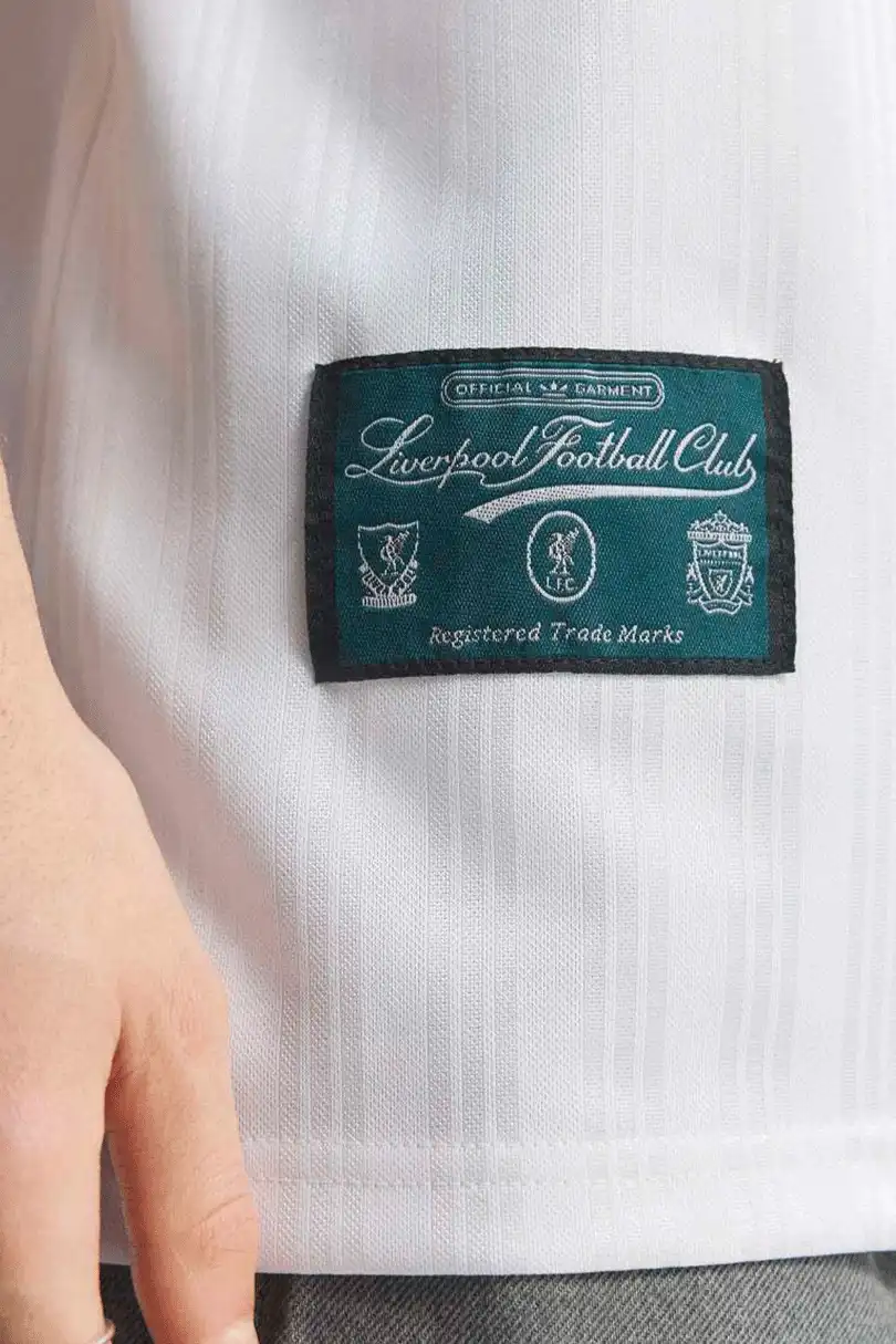Pánský venkovní retro dres Adidas Liverpool FC 95/96 bílo-zelený