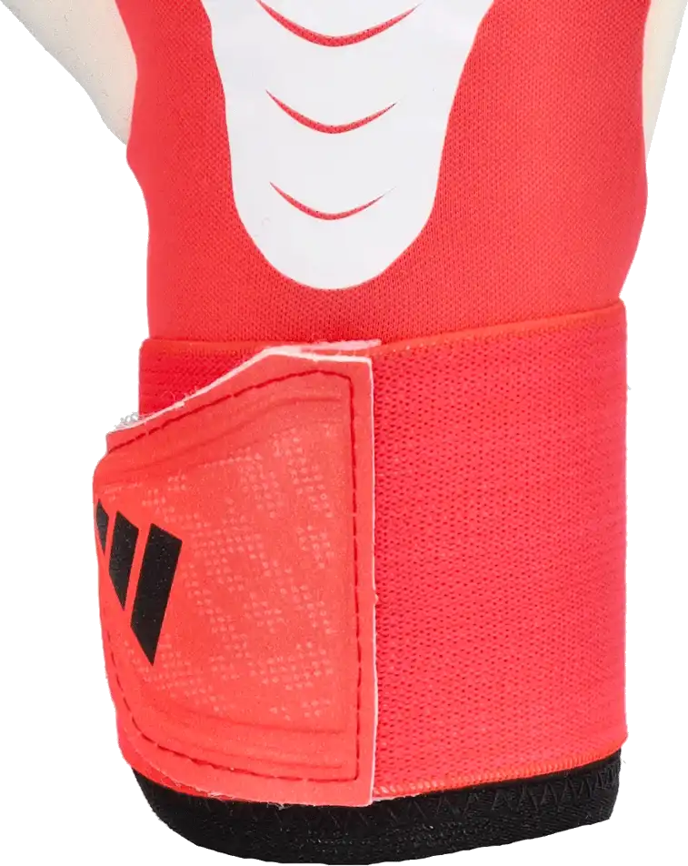 Dětské brankářské rukavice Adidas Predator Pro bílo-červené