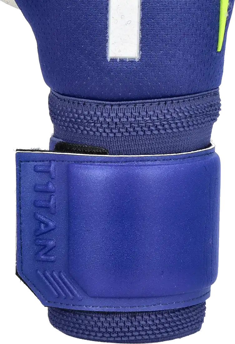 Pánské brankářské rukavice T1TAN Blue Beast 3.0 modré