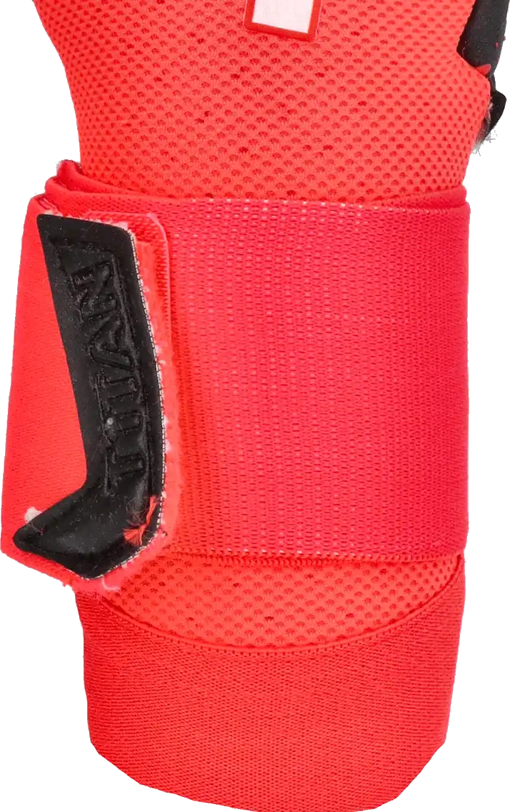 Pánské brankářské rukavice T1TAN Rebel 2.0 Solar Red červené