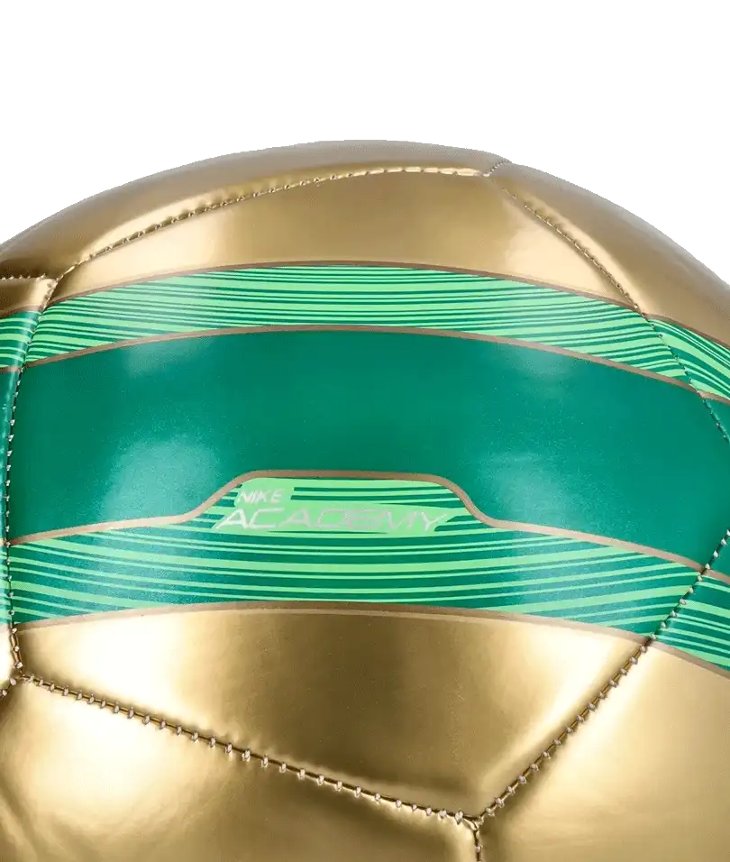 Fotbalový míč Nike Academy Total 90 Metallic velikost 3 zlatý