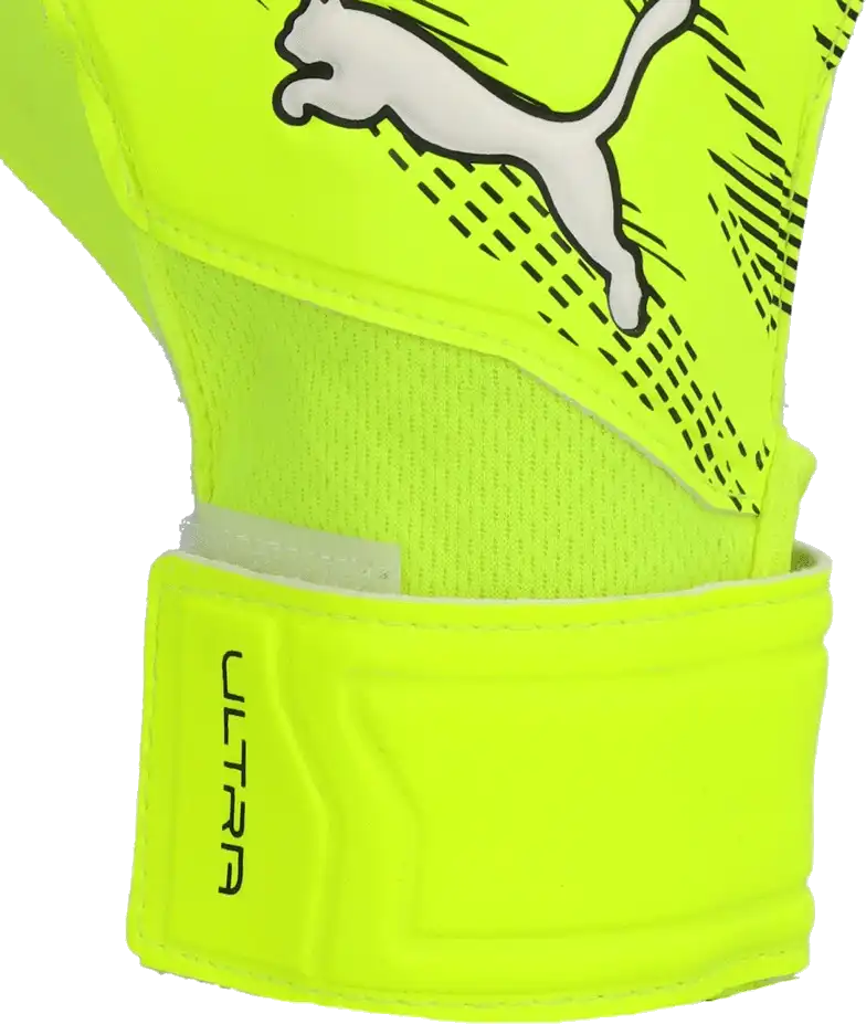Pánské brankářské rukavice Puma Ultra Play RC limetka2