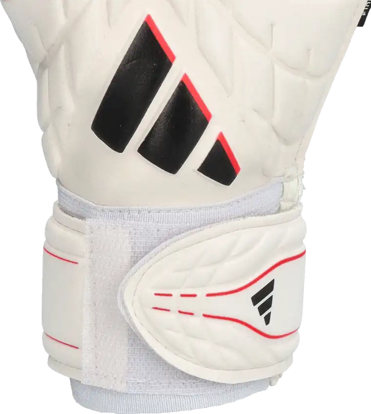 Dětské brankářské rukavice Adidas Copa Match Fingersave bílé2