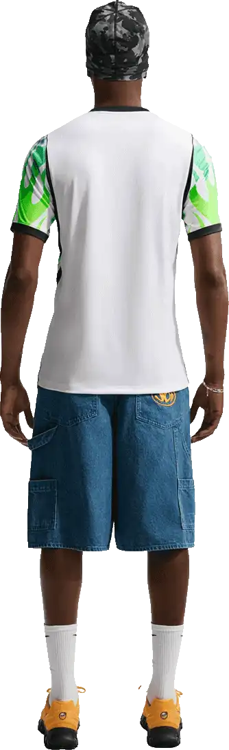 Pánský venkovní fotbalový dres Nike Nigérie 2026 bílý