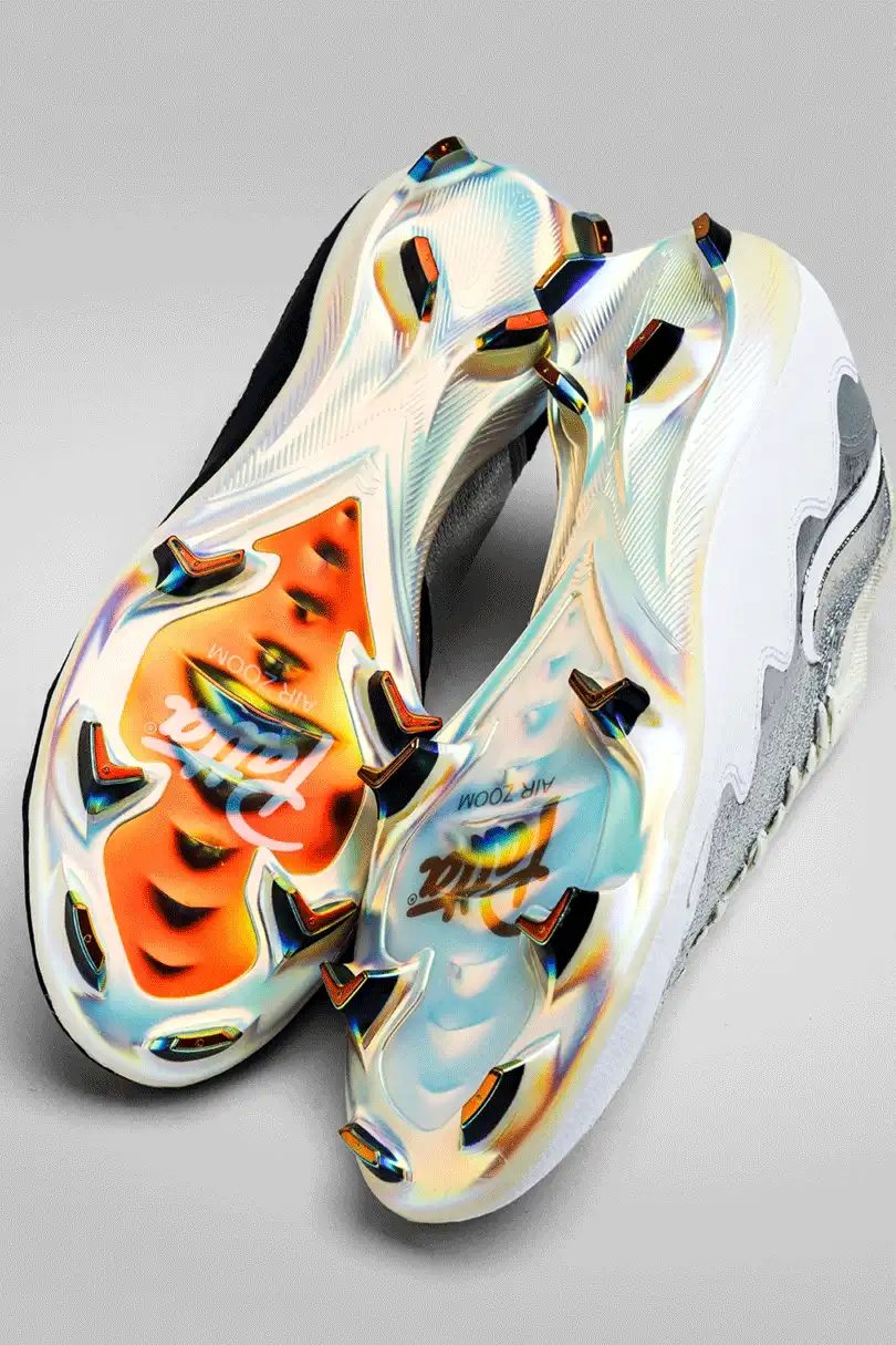 Pánské lisovky Nike Zoom Mercurial Vapor 16 Elite x Patta FG stříbrné
