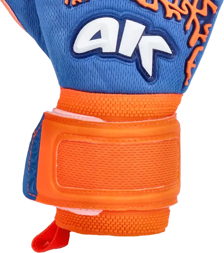 Pánské brankářské rukavice 4keepers Soft Grove HNC modro-oranžové