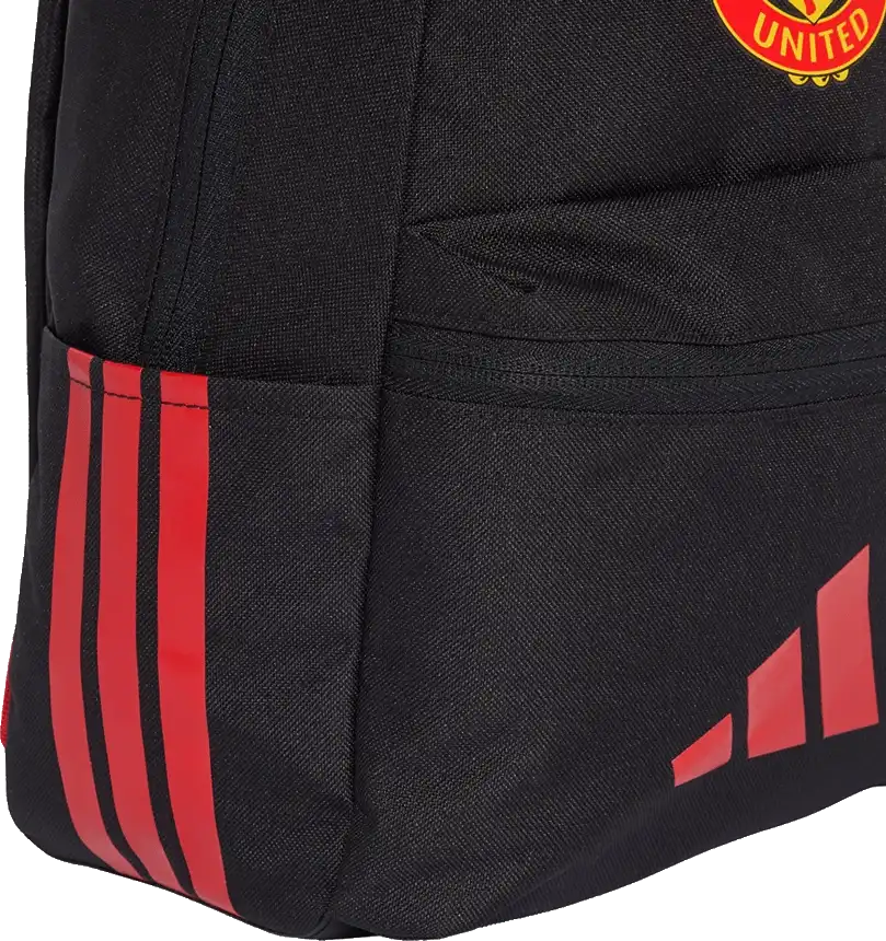 Dětský fotbalový batoh Adidas Manchester United 26/27 černý 11,6 litrů